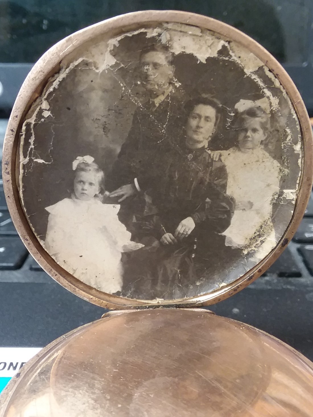 My great-great grandfather James Long's pocketwatch.