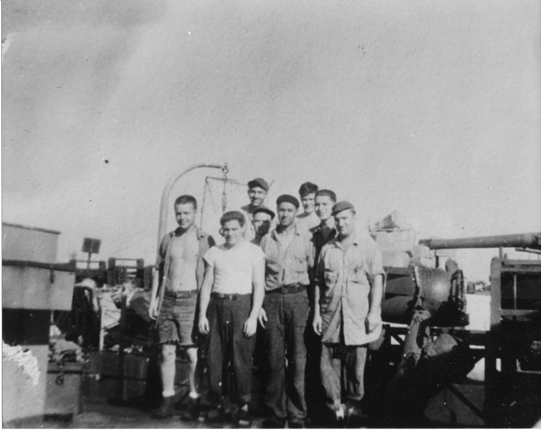 Dad Jack Navy Front Row-2nd from the left