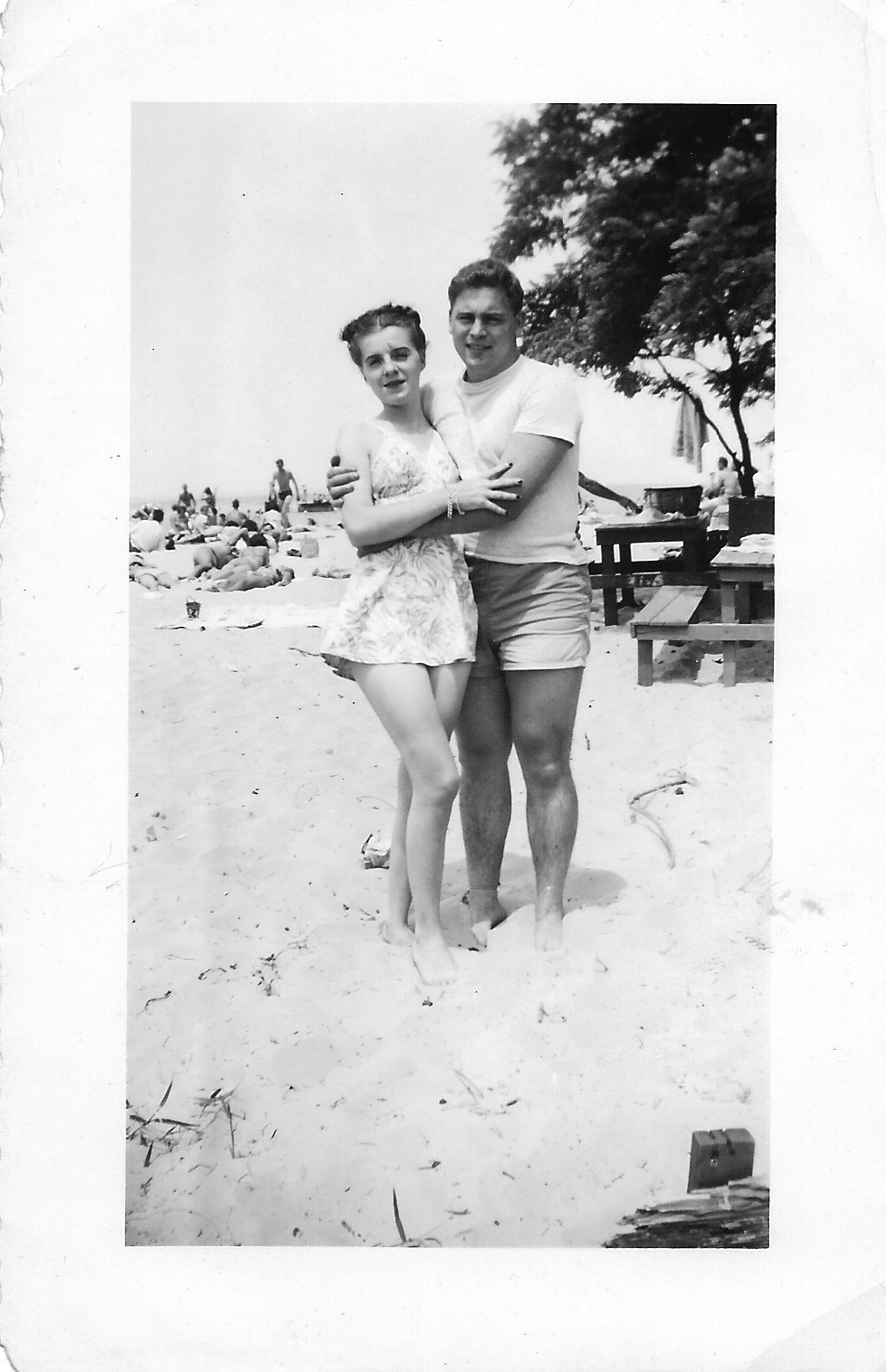 Jack &amp; Betty at the beach