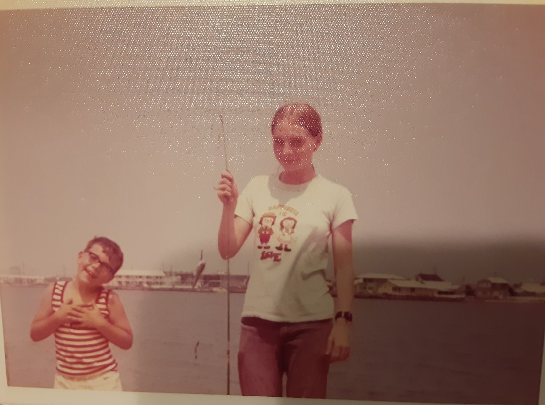 JoAnn and Joe Fishing in OC. 1973