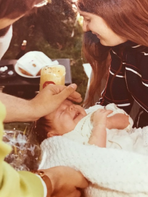 April &amp; Betty April's Christening