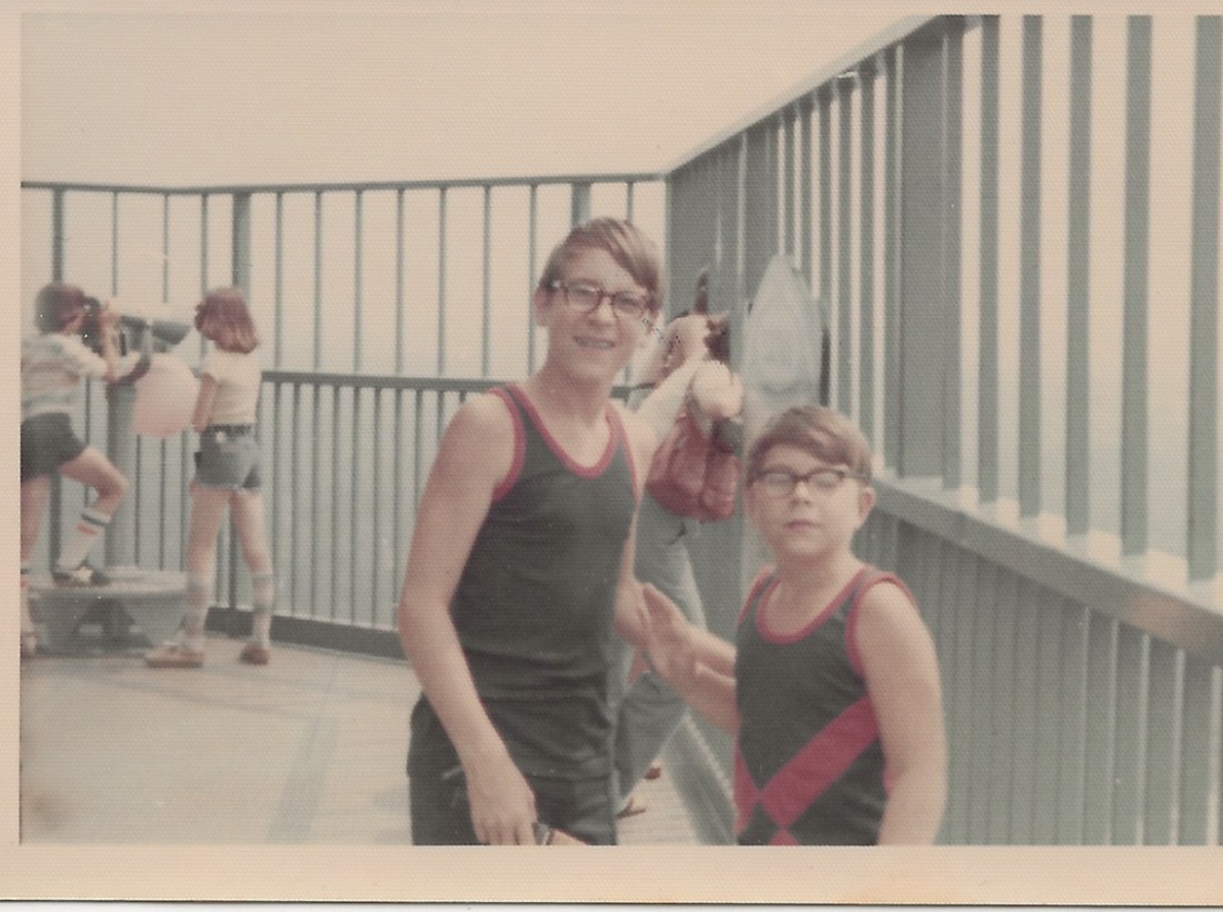 Jack and Joe Kav July 1976