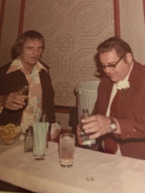 Jack Kavanagh and Buddy Crew. Betty Ann's Weding. 1976