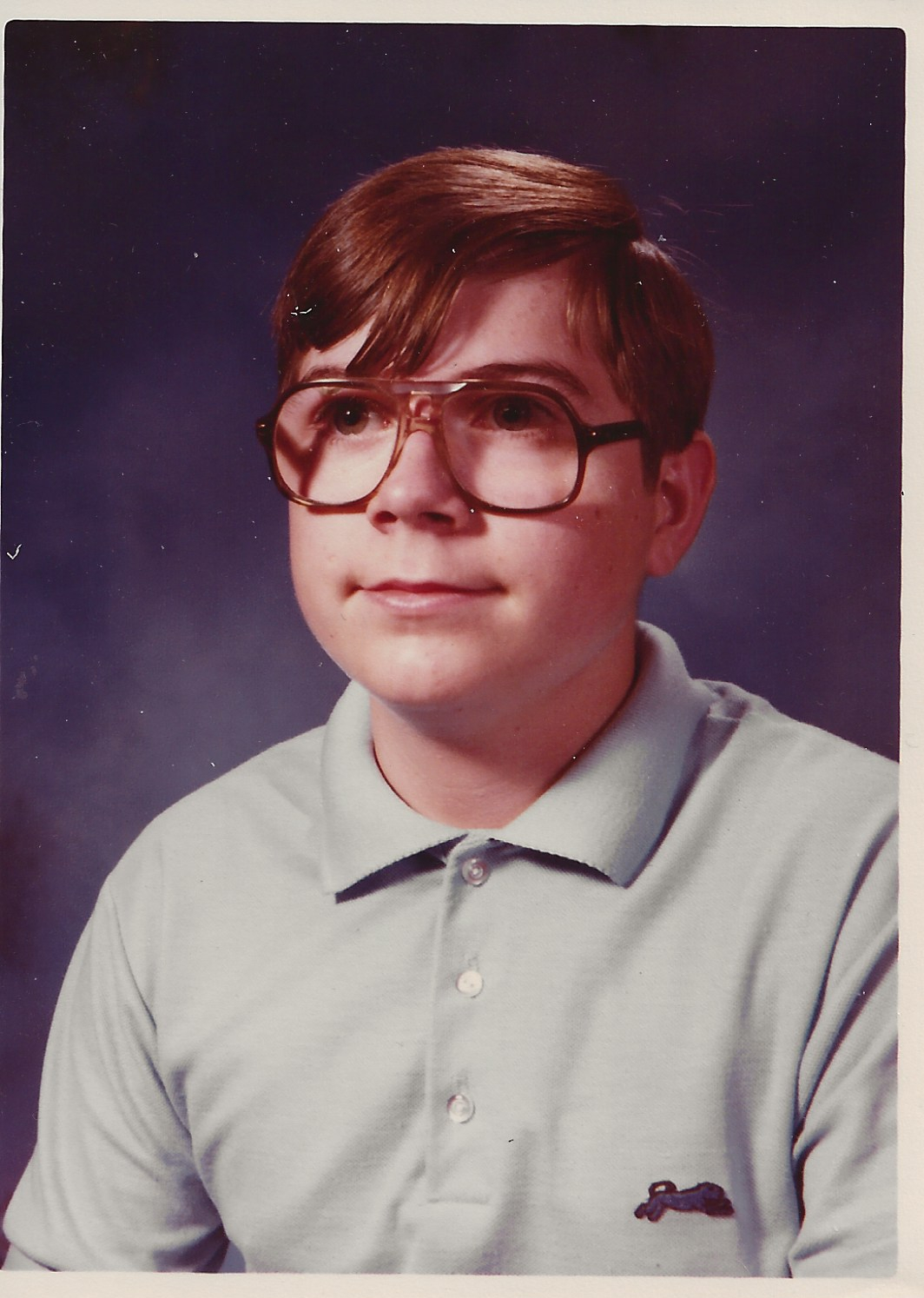 Joe school pic 1979