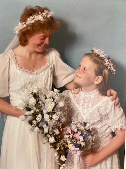 1983 Jane and Maura at Jane's Wedding