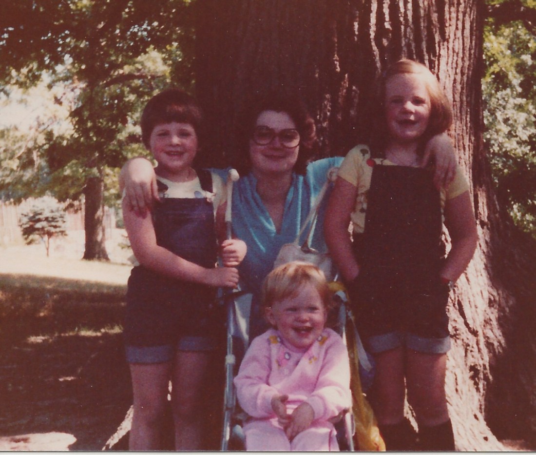 1983 July Katie Ann Maura Rose at park