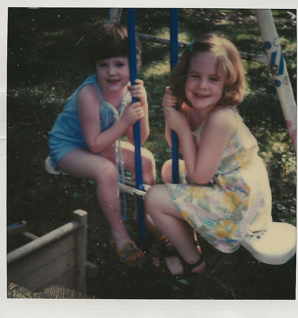 Katie and Maura swings