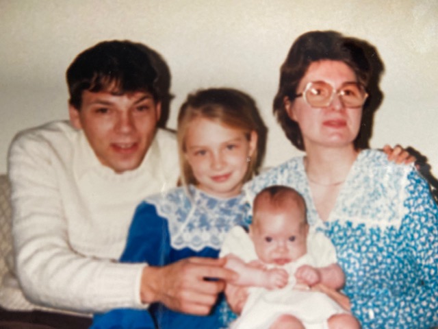 1986 Jeff, Sarah, Betty and April