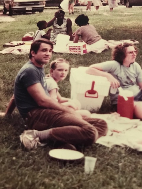 1986 Michael, Betty and April picnic